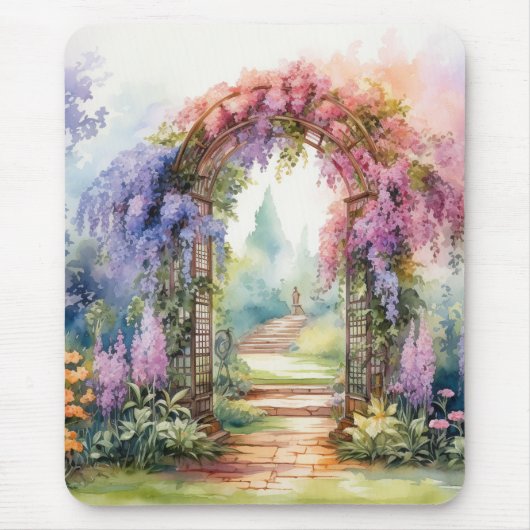 Floral Arch Landscape Muismat (Voorkant)