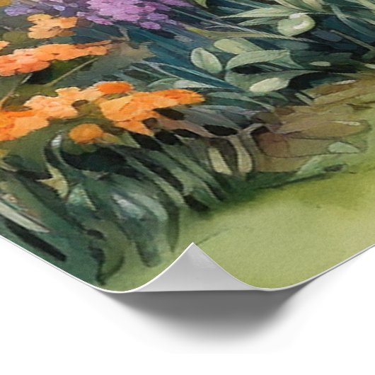 Floral Arch Landscape Poster (Hoek)