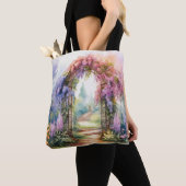 Floral Arch Landscape Tote Bag (Dichtbij)