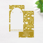 Floral Arch Oorbel Mosterd Sieraden Display Kaart (Bureau)