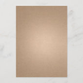 Floral Arches Neon Plum Monogram Weddenschap Menu (Achterkant)