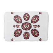 Floral Argyle Badmat (Voorkant)