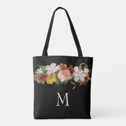 Floral Arrangement Canvas tas (Achterkant)