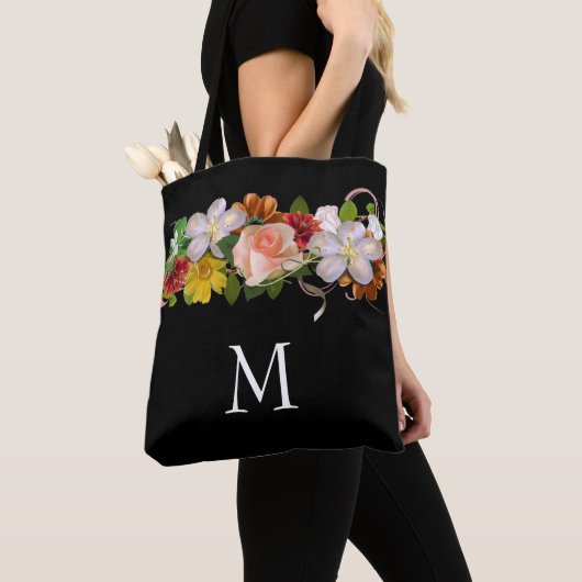 Floral Arrangement Canvas tas (Dichtbij)