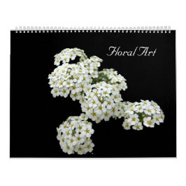 Floral Art. 12 Maandrooster Kalender