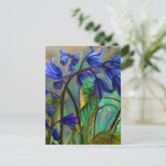 Floral Art Briefkaart (Staand voorkant)