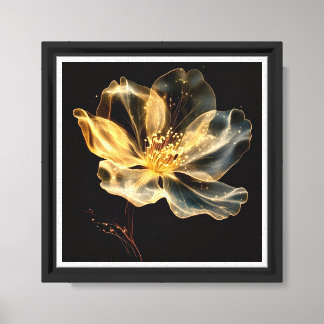 Floral Art Canvas voor Kantoor / slaapkamermuren. Afdruk
