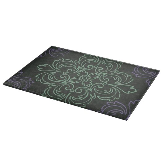 Floral Art Cutting Board Snijplank (Hoek)