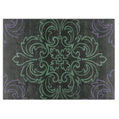 Floral Art Cutting Board Snijplank (Voorkant)