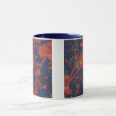  Floral Art Deco, tuinbloemen Mok (Midden)