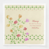 Floral Art Designer Servet (Voorkant)