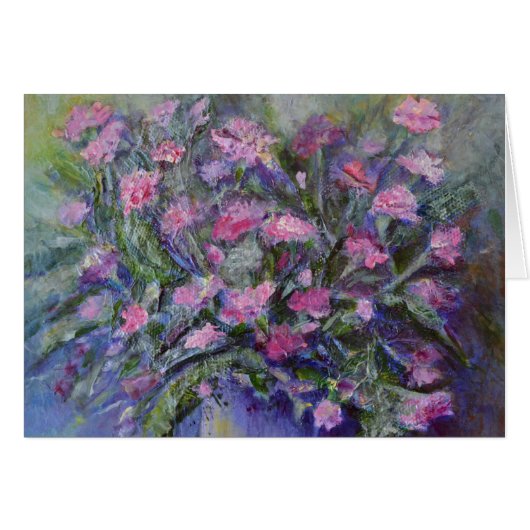 Floral Art Kaart (Voorkant Horizontaal)