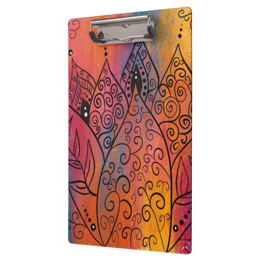  Floral Art Klembord (Links)