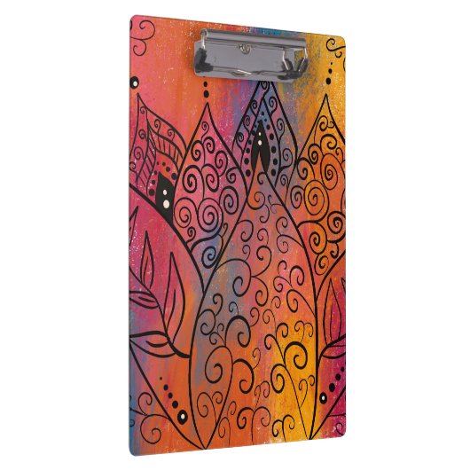  Floral Art Klembord (Rechts)