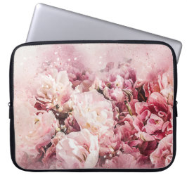  Floral Art Laptop Sleeve
