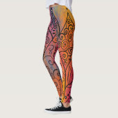  Floral Art Leggings (Links)