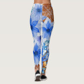  Floral Art Leggings (Achterkant)