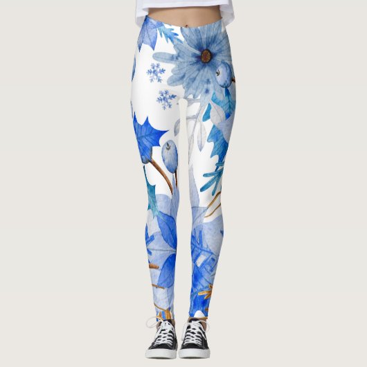  Floral Art Leggings (Voorkant)