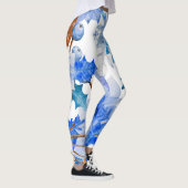  Floral Art Leggings (Rechts)