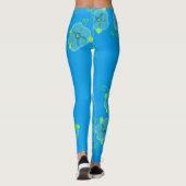 Floral Art Leggings (Achterkant)