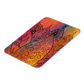  Floral Art Magneet (Linkerzijde)