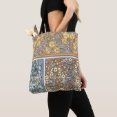  Floral Art Nouveau, Arrowiad Flowers Tote Bag (Dichtbij)