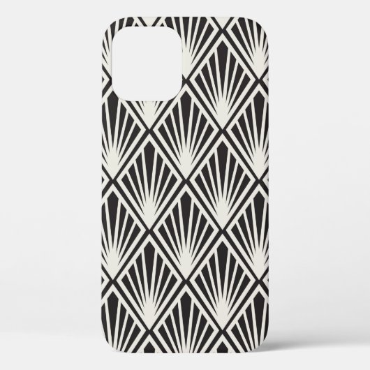 Floral Art Nouveau Seamless Pattern. Geome Case-Mate iPhone Case (Achterkant)