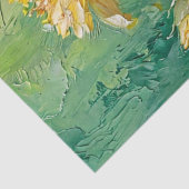 Floral Art Oil Print Decoupage Tissuepapier (Detail)