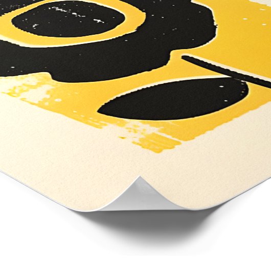 Floral Art Print Abstract Botanical Poster, Nice (Hoek)