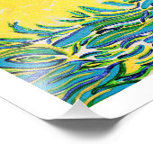 Floral Art Prints Decor Foto Afdruk (Hoek)