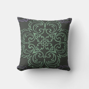 Floral Art Reversible Pillow Kussen