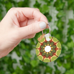 Floral Art Sleutelhanger