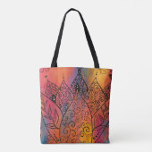 Floral Art Tote Bag (Achterkant)