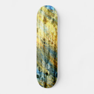 Floral Art Wood Persoonlijk Skateboard