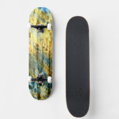  Floral Art Wood Persoonlijk Skateboard (Voorkant)