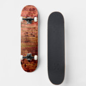 Floral Art Wood Skateboard (Voorkant)
