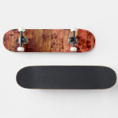 Floral Art Wood Skateboard (Horizontaal)