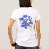Floral Artistic Graphic T-Shirt – Unieke Natuur (Achterkant)