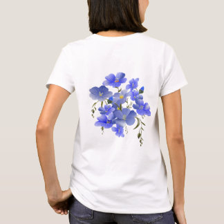 Floral Artistic Graphic T-shirt – Unieke Natuur-in