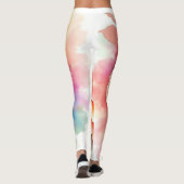 Floral Artistry onthuld ontwerp Leggings (Achterkant)