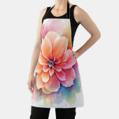 Floral Artistry onthuld ontwerp Schort (Insitu)