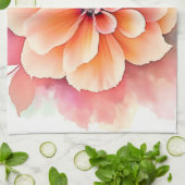 Floral Artistry onthuld ontwerp Theedoek (Gevouwen)