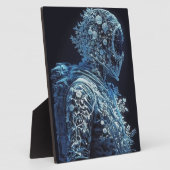 Floral Astronaut, bevroren Fotoplaat (Zijkant)