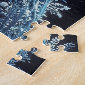 Floral Astronaut, bevroren Legpuzzel (Zijkant)