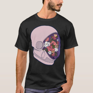 Floral Astronaut T-shirt