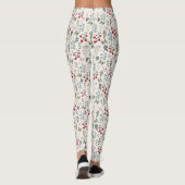 Floral Athletic Workout Leggings (Achterkant)