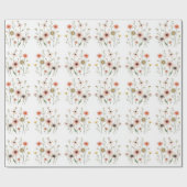 Floral Aura Cadeaupapier (Vlak)