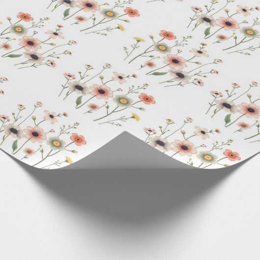 Floral Aura Cadeaupapier (Hoek)
