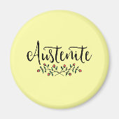 Floral Austenite Magneet (Voorkant)