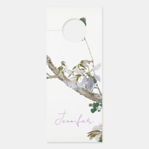  Floral Aziatische stijl pastel kleuren naam Deurhanger